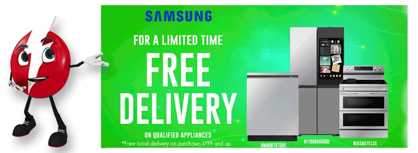 FREE DELIVERY on Samsung